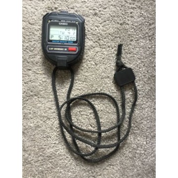 HS-30W Stopwatch HS-30W - w/ 10 laps memory